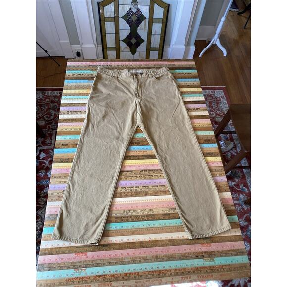 Carhartt Other - Carharrt Mens Relaxed Fit Pants 40 x32 Brown Duck Cotton Work Pants Chinos